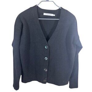 Contemporaine by Simons Women's Small Black Cardigan